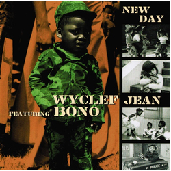 Wyclef Jean / Bono New Day Vinyl 12" USED