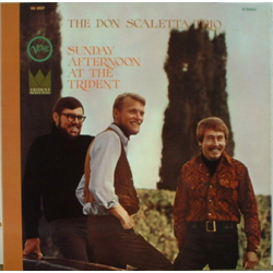 The Don Scaletta Trio Sunday Afternoon At The Trident Vinyl LP USED