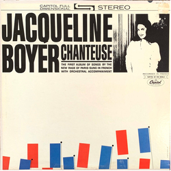 Jacqueline Boyer Chanteuse Vinyl LP USED