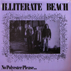 Illiterate Beach No Polyester Please... Vinyl 12" USED