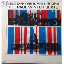The Paul Winter Sextet Jazz Premiere: Washington Vinyl LP USED