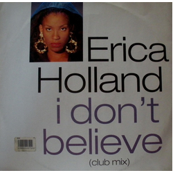 Erica Holland I Don't Believe Vinyl 12" USED