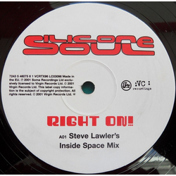 Silicone Soul / Louise Clare Marshall Right On! (Steve Lawler Mixes) Vinyl 12" USED