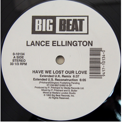 Lance Ellington Have We Lost Our Love Vinyl 12" USED