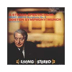 Camille Saint-Saëns / Boston Symphony Orchestra / Charles Munch / Berj Zamkochian A Stereo Spectacular (Symphony No. 3) Vinyl LP USED