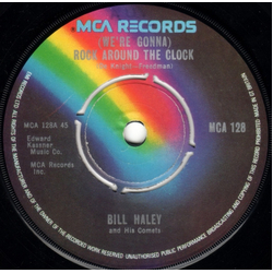 Bill Haley And His Comets (We're Gonna) Rock Around The Clock Vinyl 7" USED