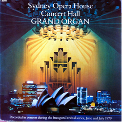 Various Sydney Opera House Concert Hall Grand Organ Vinyl LP USED