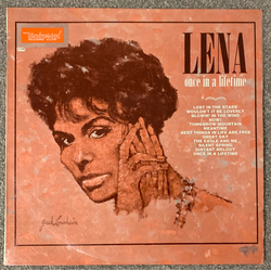 Lena Horne Once In A Lifetime Vinyl LP USED