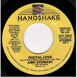 Amii Stewart Digital Love USED VINYL 7INCH 45 RPM SINGLE PROMO STYRENE STEREO