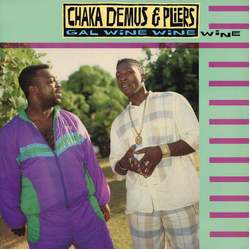 Chaka Demus & Pliers Gal Wine Wine Wine Vinyl LP USED