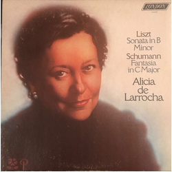 Alicia de Larrocha Liszt Sonata In B Minor,Schuman Fantasia In C Major Vinyl LP USED