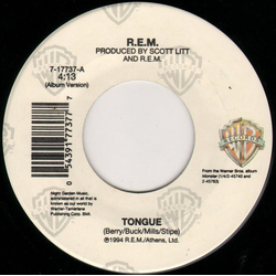 R.E.M. Tongue Vinyl 7" USED