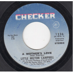 Little Milton A Mother's Love / Many Rivers To Cross USED VINYL 7INCH 45 RPM SINGLE STEREO