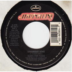 Tears For Fears Goodnight Song Vinyl 7" USED
