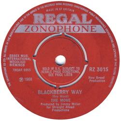 The Move Blackberry Way Vinyl 7" USED