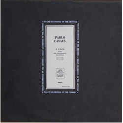 Pablo Casals / Johann Sebastian Bach Suites For Unaccompanied Violoncello: No. 1 In G Major / No. 2 In D Minor Vinyl LP USED
