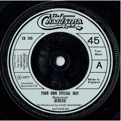 Genesis Your Own Special Way USED VINYL 7INCH 45 RPM SINGLE