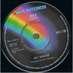 Neil Diamond Shilo USED VINYL 7INCH 45 RPM