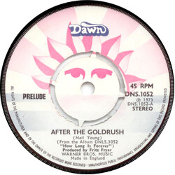 Prelude (3) After The Goldrush USED VINYL 7INCH 45 RPM SINGLE STEREO