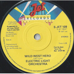 Electric Light Orchestra Wild West Hero USED VINYL 7INCH SINGLE 45 RPM