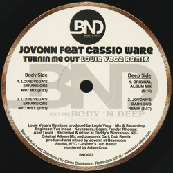 Jovonn / Cassio Ware Turnin Me Out (Louie Vega Remix) Vinyl 12" USED