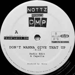Nottz / DMP (3) Don't Wanna Give That Up Vinyl 12" USED