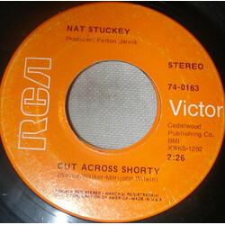 Nat Stuckey Cut Across Shorty / Understand Little Man USED VINYL 7INCH 45 RPM