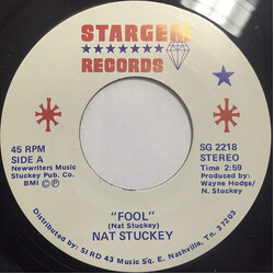 Nat Stuckey Fool / Fool (Original Demo) USED VINYL 7INCH 45 RPM SINGLE