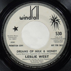 Leslie West Dreams Of Milk And Honey Vinyl 7" USED