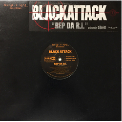Black Attack Rep Da R.I. Vinyl 12" USED