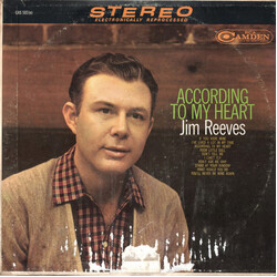 Jim Reeves According To My Heart Vinyl LP USED
