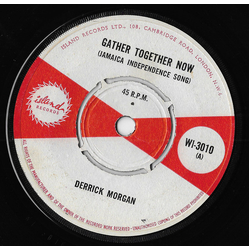 Derrick Morgan Gather Together Now (Jamaica Independence Song) Vinyl 7" USED