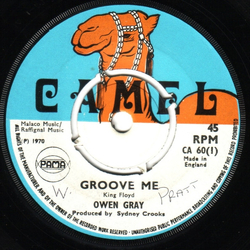 Owen Gray Groove Me Vinyl 7" USED