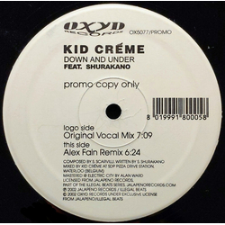 Kid Crème / MC Shurakano Down And Under Vinyl 12" USED