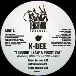 K-Dee Thought I Saw A Pussy Cat / Make The Music Vinyl 12" USED