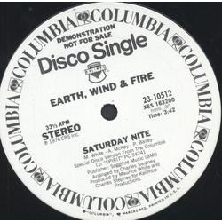 Earth, Wind & Fire Saturday Nite Vinyl 12" USED