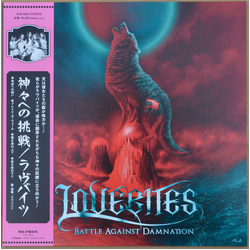 Lovebites (2) Battle Against Damnation = 神々への挑戦 Vinyl LP USED