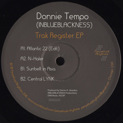 Donnie Tempo Trak Register EP Vinyl 12" USED