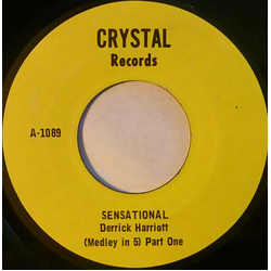 Derrick Harriott Sensational (Medley In 5) Vinyl 7" USED
