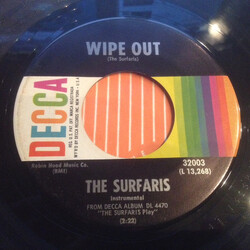The Surfaris Wipe Out / I'm A Hog For You USED VINYL 7INCH 45 RPM SINGLE