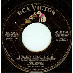 Pat Suzuki I Enjoy Being A Girl / Love Eyes USED VINYL 7INCH 45 RPM SINGLE