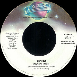 Swing (5) Big Bucks USED VINYL 7INCH PROMO STEREO