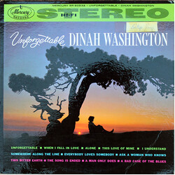 Dinah Washington Unforgettable Vinyl LP USED