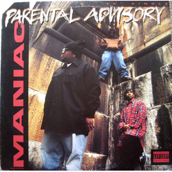 Parental Advisory Maniac Vinyl 12" USED