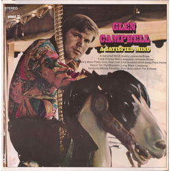 Glen Campbell A Satisfied Mind Vinyl LP USED