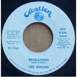 Dee Mullins Revelations Vinyl 7" USED