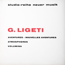 György Ligeti Aventures - Nouvelles Aventures - Atmospheres - Volumina Vinyl LP USED