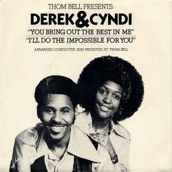 Derek & Cyndi You Bring Out The Best In Me Vinyl 7" USED