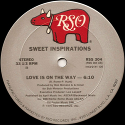 The Sweet Inspirations Love Is On The Way Vinyl 12" USED