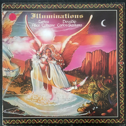 Carlos Santana / Alice Coltrane Illuminations Vinyl LP USED